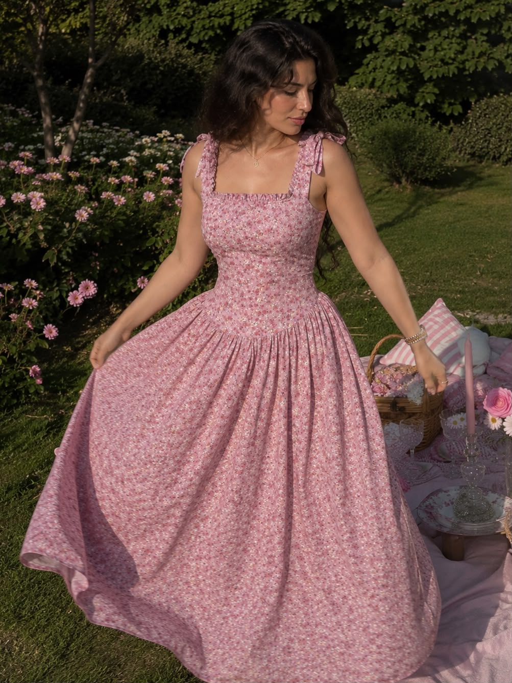 Floral Long Sundress