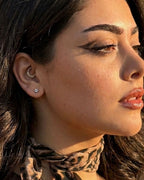 Leopard Chiffon Mini Scarf