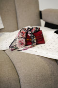 Floral Chiffon Mini Scarf
