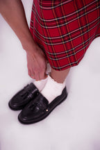 Plaid Midi Skirt